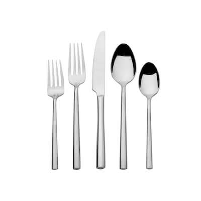 Towle Living Forged Radiance 20 Piece Stainless Steel Flatware Set