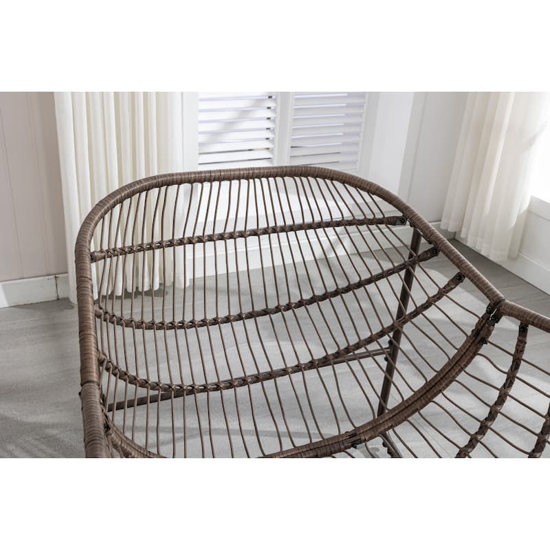 Living Room Rocking Chair with Steel Frame