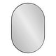 preview thumbnail 38 of 51, Kate and Laurel Rollo Capsule Framed Wall Mirror