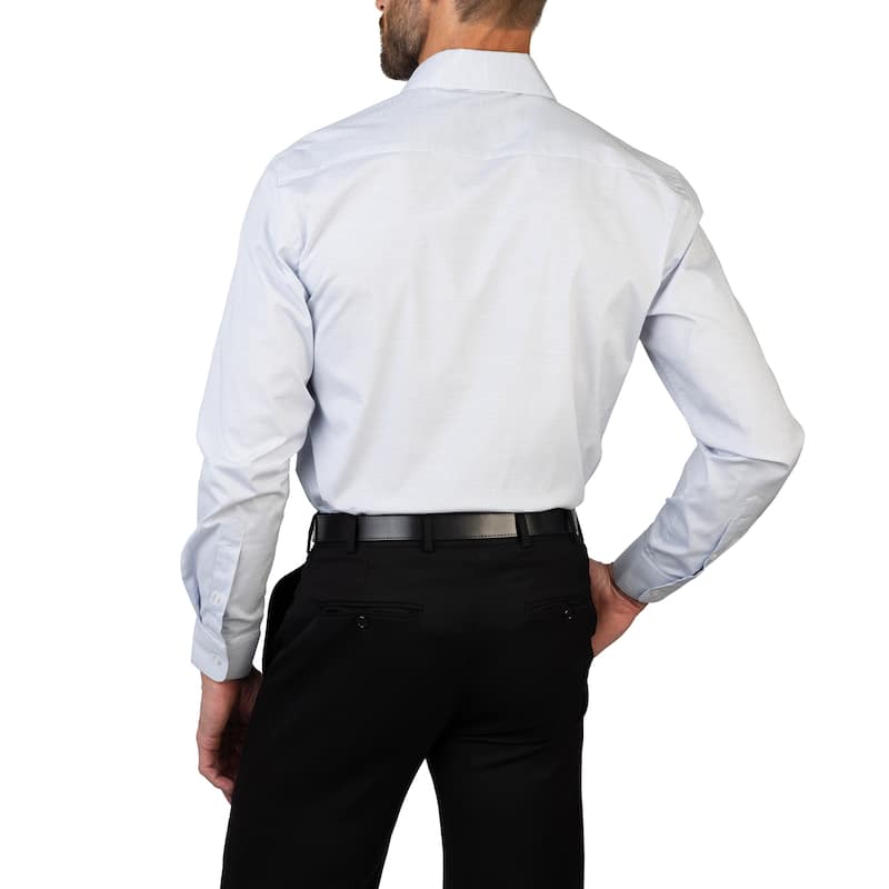 Vince Camuto Men's Stretch Slim Fit Check Dress Shirt