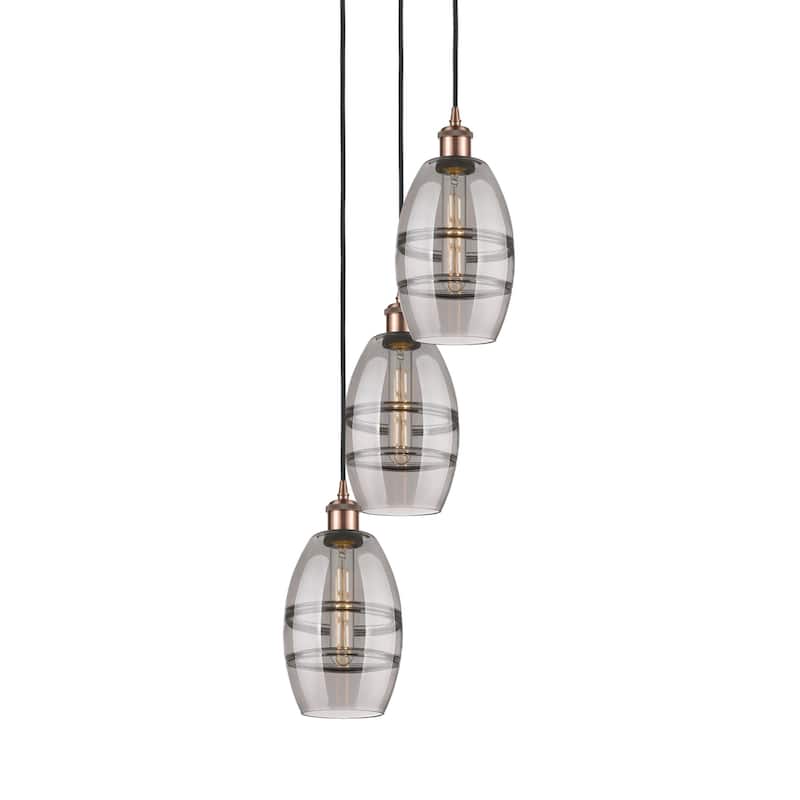 Innovations Lighting 113B-3P-25-12 Vaz Pendant Vaz 3 Light 12" Wide