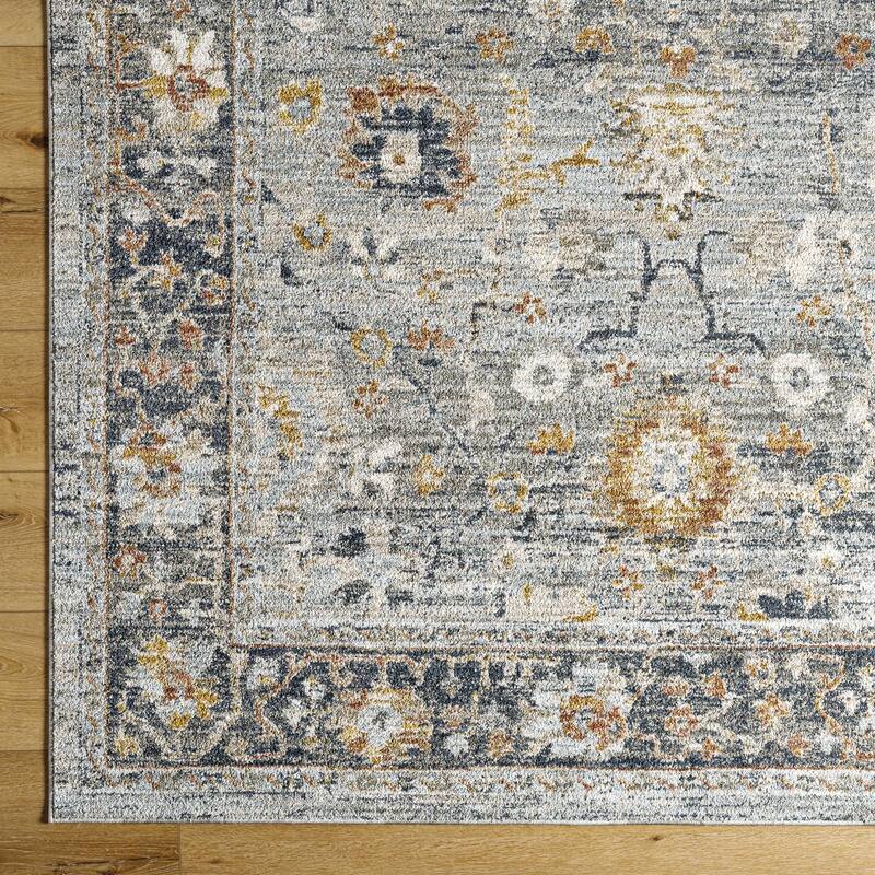 Livabliss Transitional Beckham Medallion Area Rug