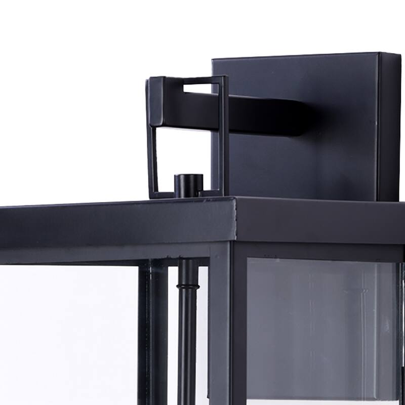 Outdoor Iron Rectangular Wall Light