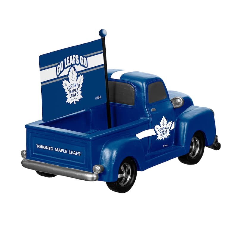 NHL Rally Truck Garden Statue with Team Flag
