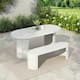 Option Terrazzo White + 2 Piece