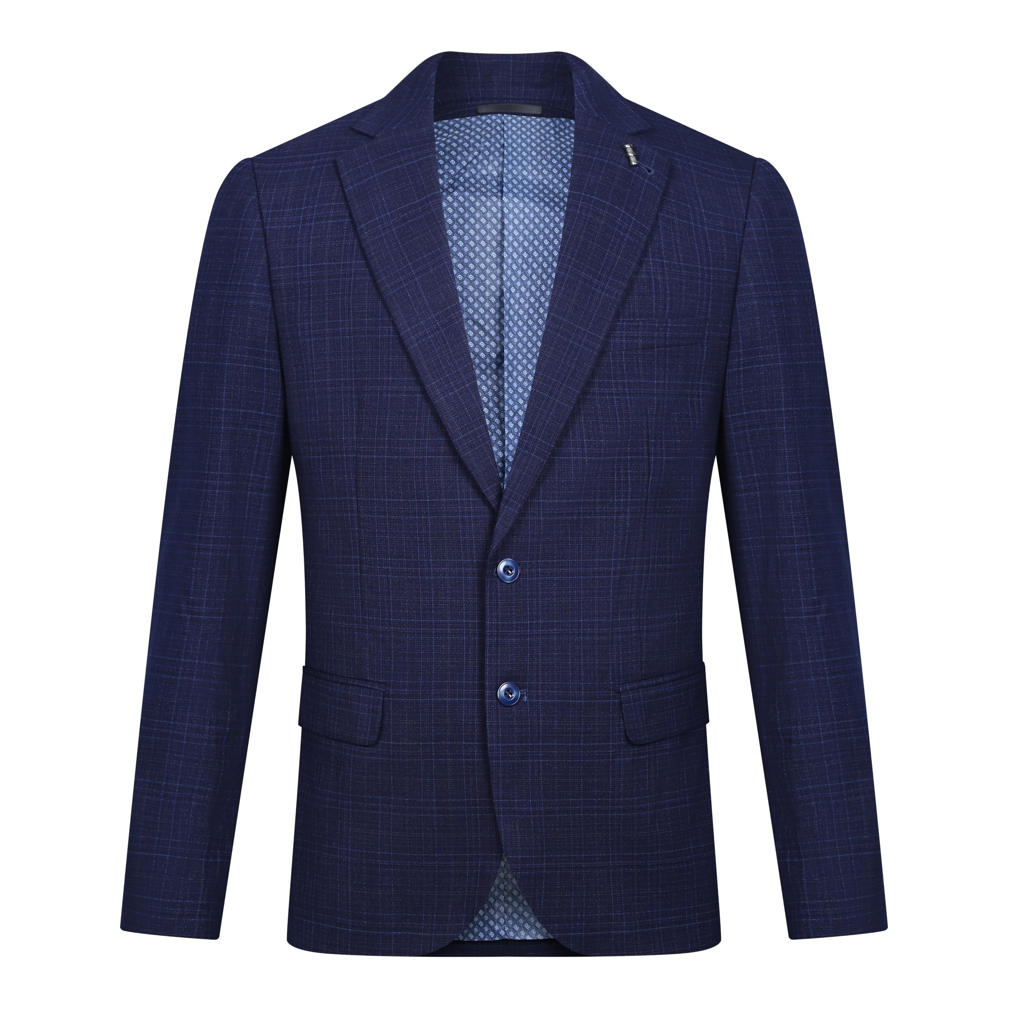 Tahari Slim Fit Plaid Blazer