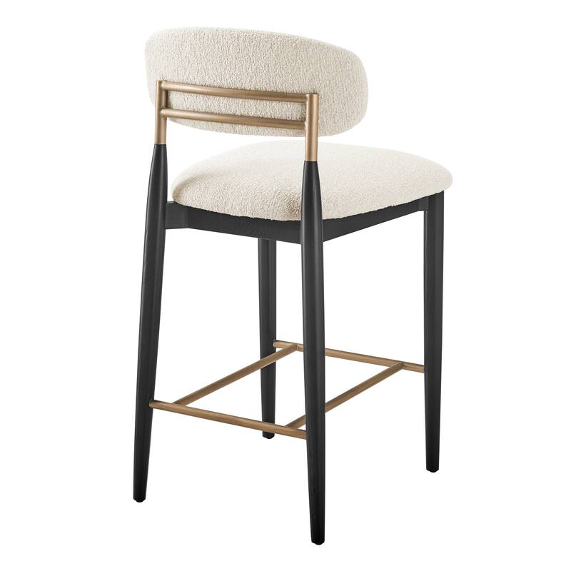 NPD Furniture Verna Boucle Counter Stool
