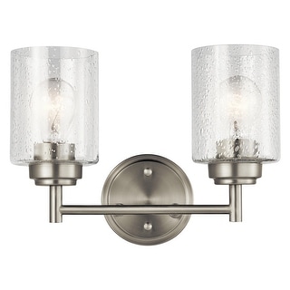 Kichler Lighting Winslow 2-light Brushed Nickel Bath Vanity Light