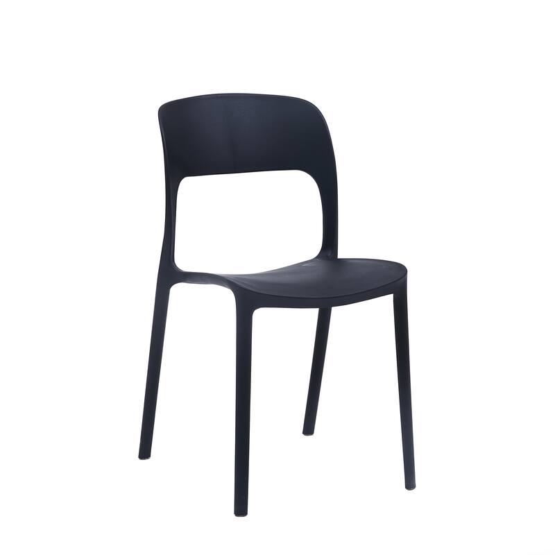 Porthos Home Brody Stackable Plastic Dining Chairs (Set of 2)