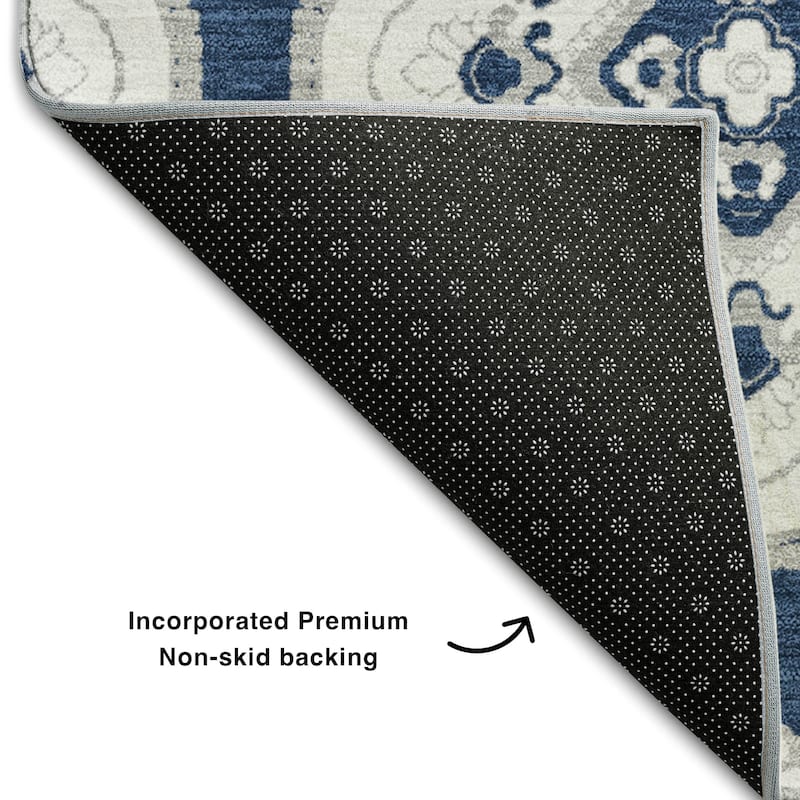 Premium Washable Super Soft Global Glam Mayfield Rug