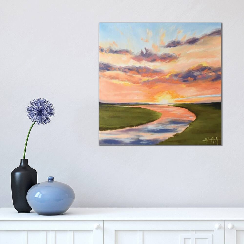 iCanvas "Good Morning Sunrise Over The Marsh" by April Moffatt Canvas Print