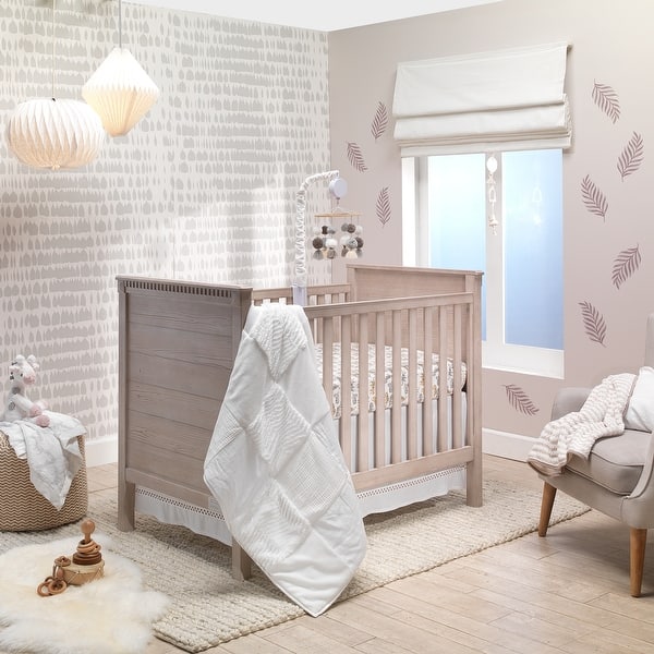 slide 2 of 8, Lambs & Ivy Signature Patchwork Tiger/Diamond 4-Piece Crib Bedding Set
