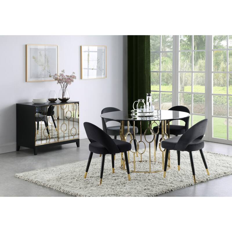 Sophie Arched Back Upholstered Dining Chairs (Set of 6)