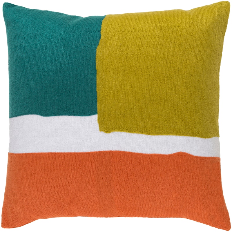Decorative Minh Green 22-inch Throw Pillow Cover