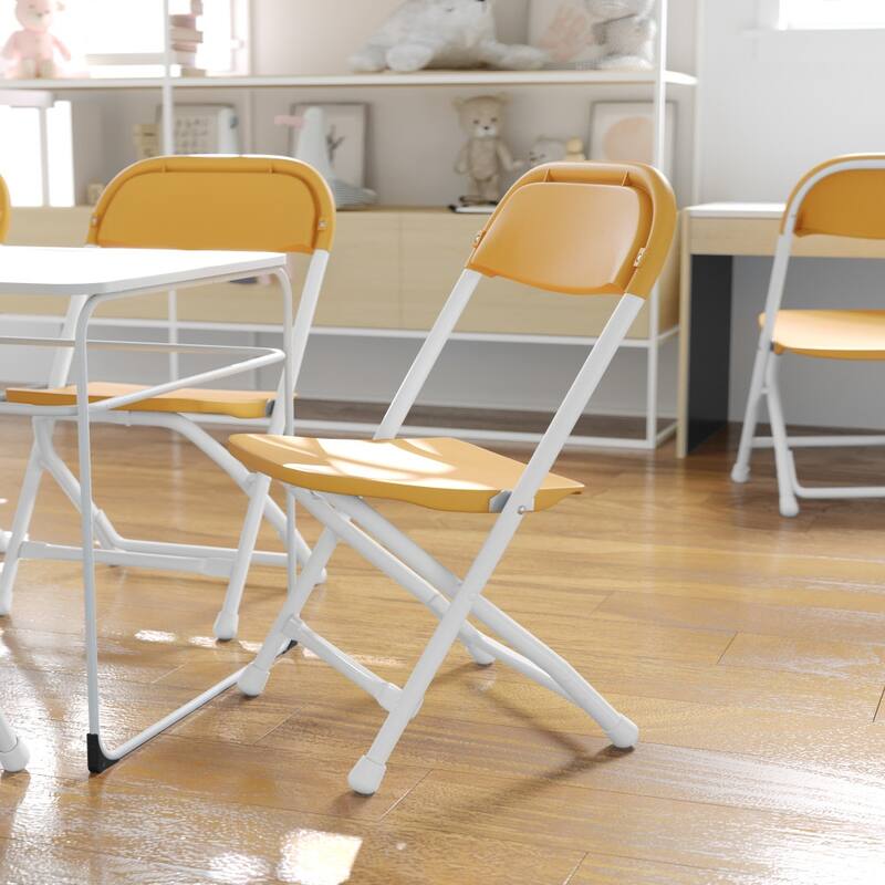 10 Pack Kids Plastic Folding Chair