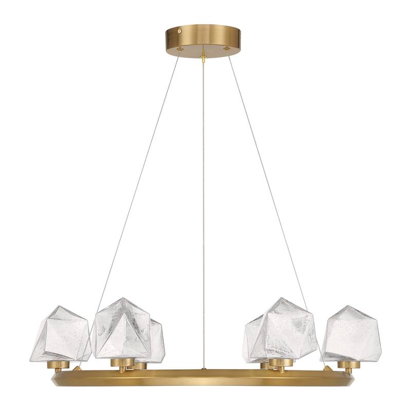 Savoy House 1-1237-6 Castello 6 Light 27" Wide LED Chandelier