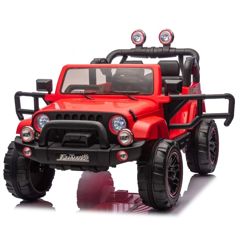 24V Kids Ride On Car Red Off-Road Toy Car Battery Powered Electric Car