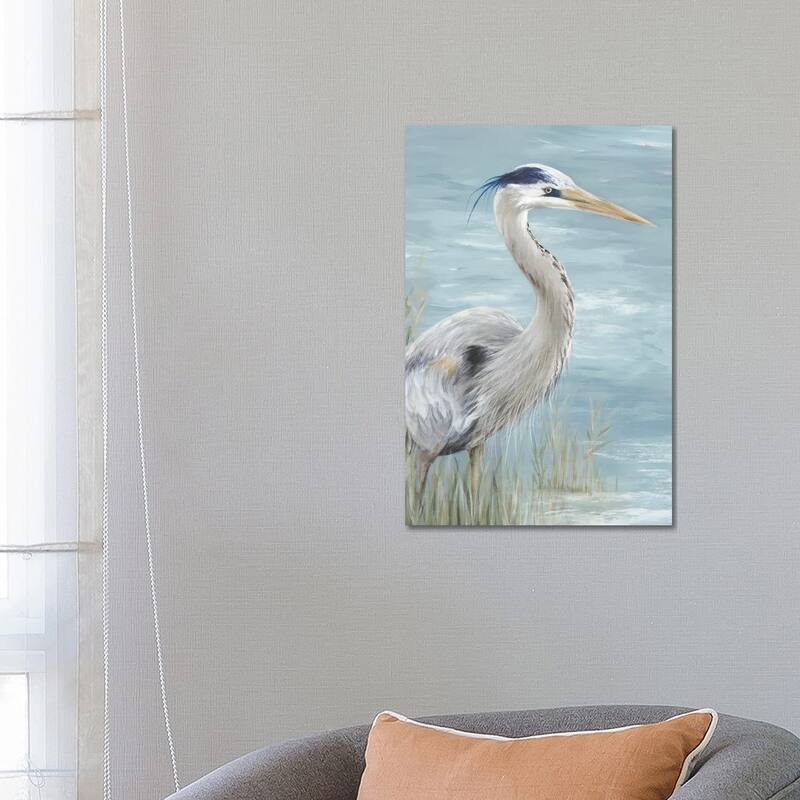 iCanvas "Great Blue Heron Gaze" by Eva Watts Canvas Print - 26x18x1.5