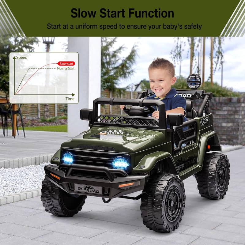 Electric Ride On Truck Car for Kids 3-7 with Remote Control