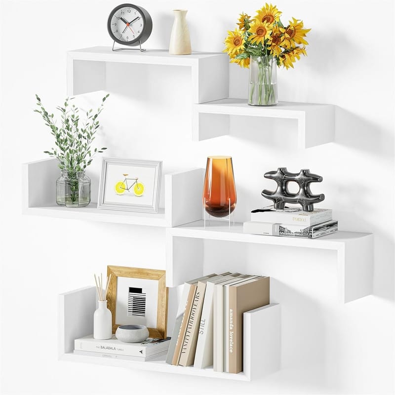 Wall Shelves for Bathroom - 4.72"D x 16.73"W x 5.12"H