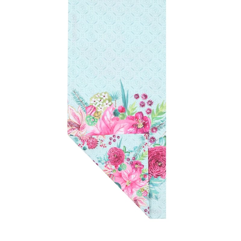 Laural Home Boho Christmas Table Runner