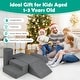 preview thumbnail 6 of 21, 6-Piece Soft Climbing Blocks for Babies, High-Density Foam, Carrying Handles for Easy Storage - 20" x 16" x 10" (L x W x H)