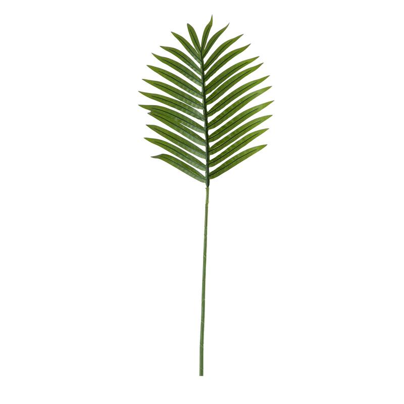 Palm Frond Artificial Stem Sprays - 33" - Green - Set of 3