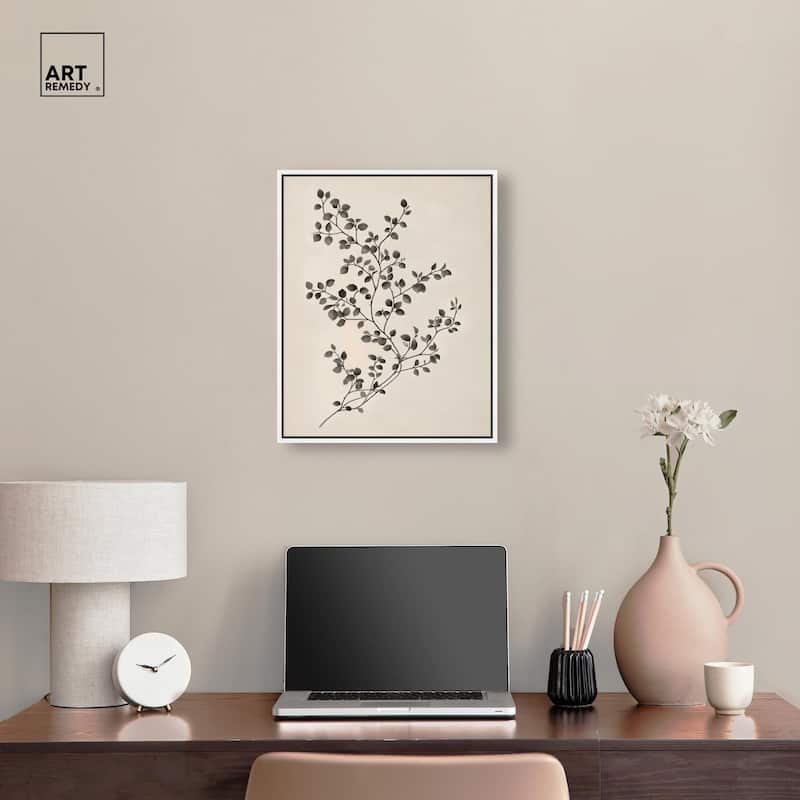 Bilberry Branch II Canvas by Art Remedy