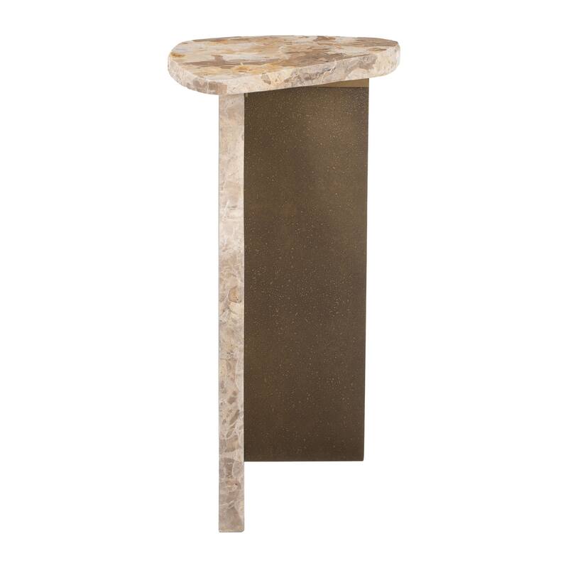 Surya Side Table Beige