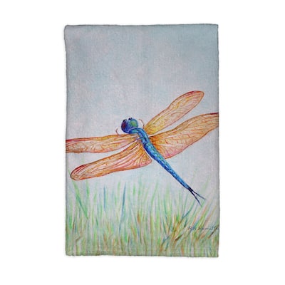 Amber & Blue Dragonfly Kitchen Towel - 16x25