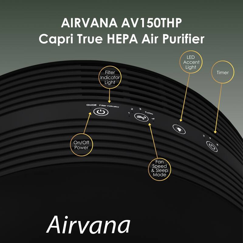 Airvana AV150AP True HEPA Tabletop Air Purifier