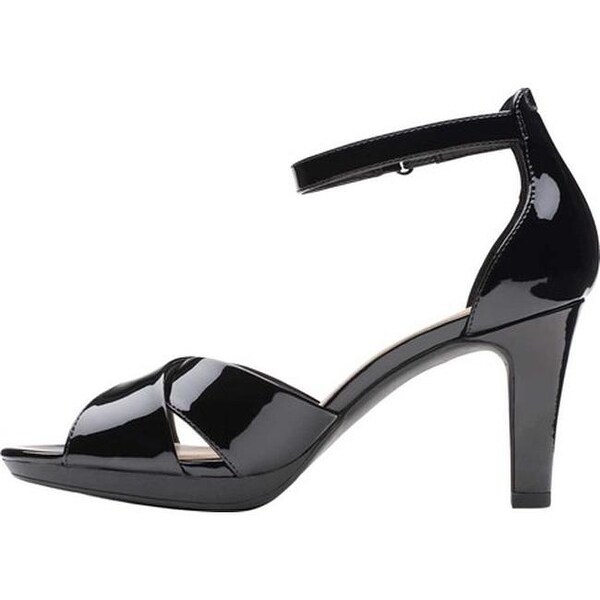 clarks ankle strap heels