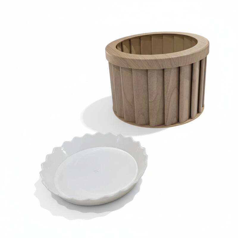 Round Strata Planter