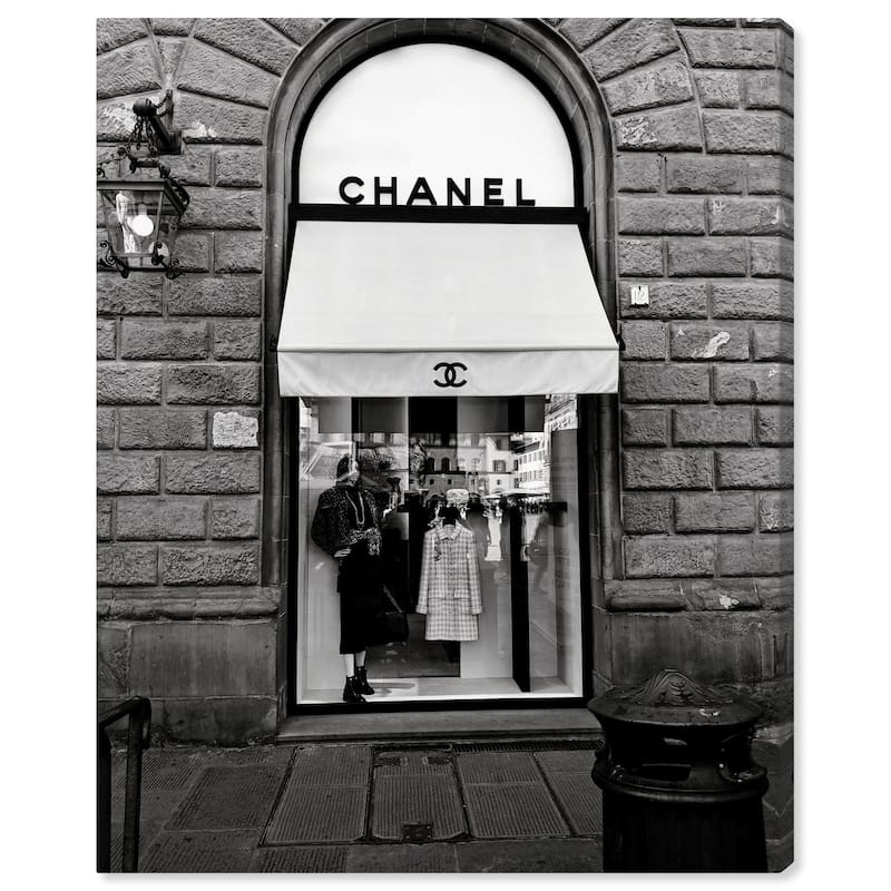 Fashion House Window Canvas by Art Remedy, Gallery Wrapped - 16" x 20"