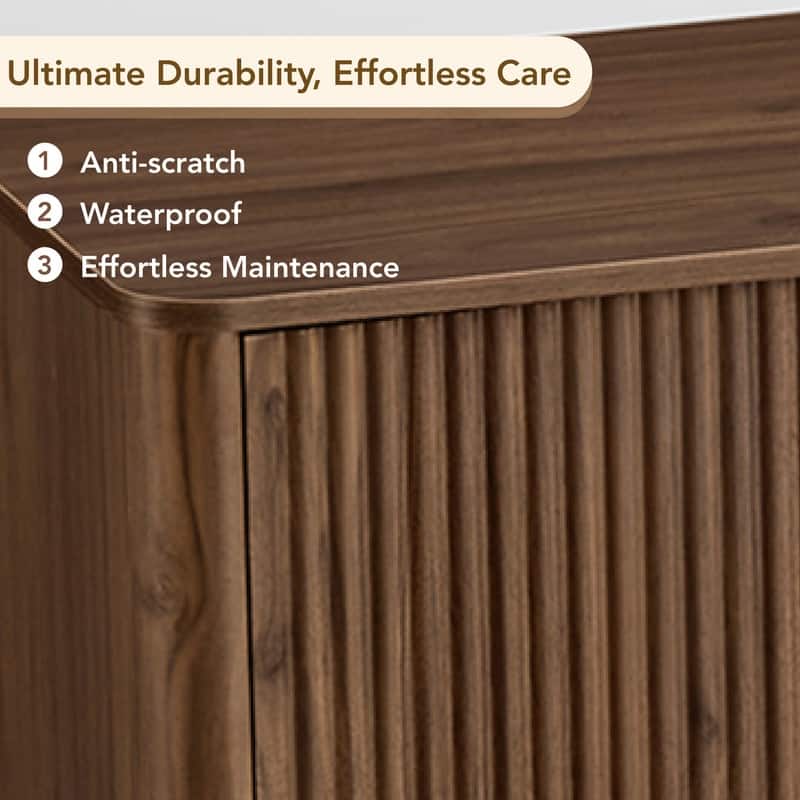 Spruce & Spring 70" TV Stand Modern Entertainment Center for TVs up to 80"