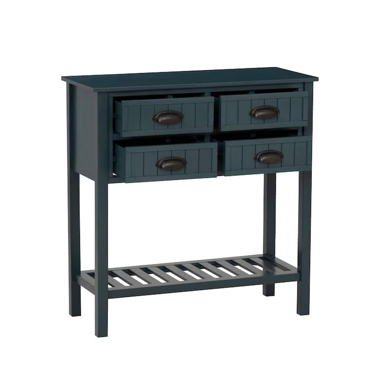 Crestway Antique Solid Wood Entryway Console Table