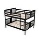 preview thumbnail 31 of 34, Multifunction Full over Full Bunk Bed With Ladder Solid Construction
