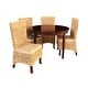 preview thumbnail 2 of 3, Capital Round Dining 5pc Set w/ Seagrass Chairs
