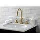 preview thumbnail 23 of 23, Kingston Brass Governor 8 in. Widespread Bathroom Faucet