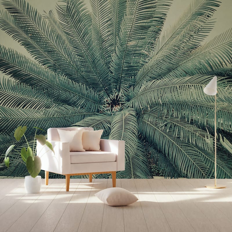 GK Wall Design Palm Leaf Tropical Forest Removable Wallpaper