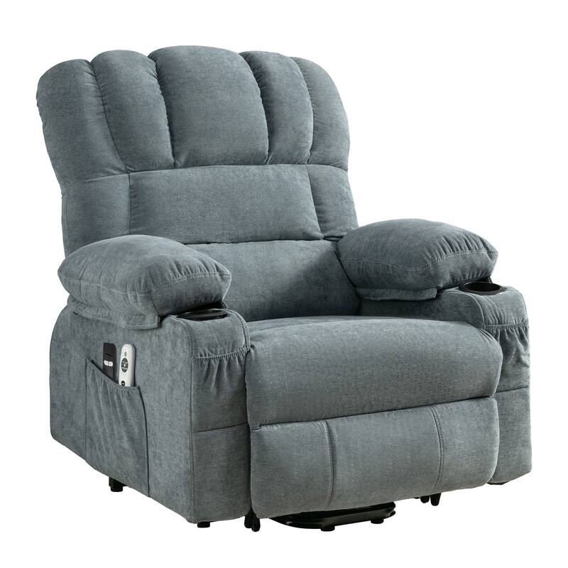 Power Electric Massage Lift Lounge Chair, Suitable For The Elderly, With Heating And Vibration Functions, With USB