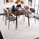 preview thumbnail 11 of 18, SAFAVIEH Tulum Marte Rustic Moroccan Boho Tribal Distressed Rug - Navy/Ivory - 6'7" Square