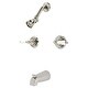 preview thumbnail 18 of 17, Kingston Brass Magellan Tub and Shower Trim with Single Function