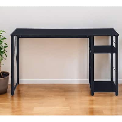 47" Black Writing Desk