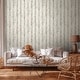 preview thumbnail 2 of 3, Galerie Wallcoverings Woods and Wicker Collection Dual Stripe Wood Effect Matte Finish Vinyl on Non-woven Wallpaper Roll