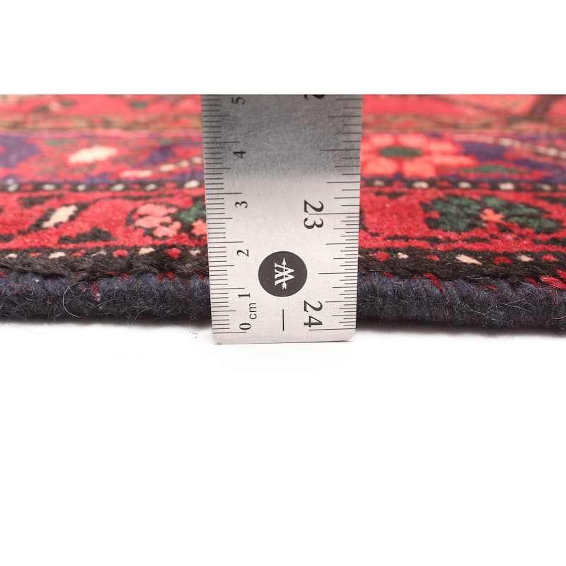 ECARPETGALLERY Hand-knotted Andelz Navy Wool Rug - 3'11 x 6'10