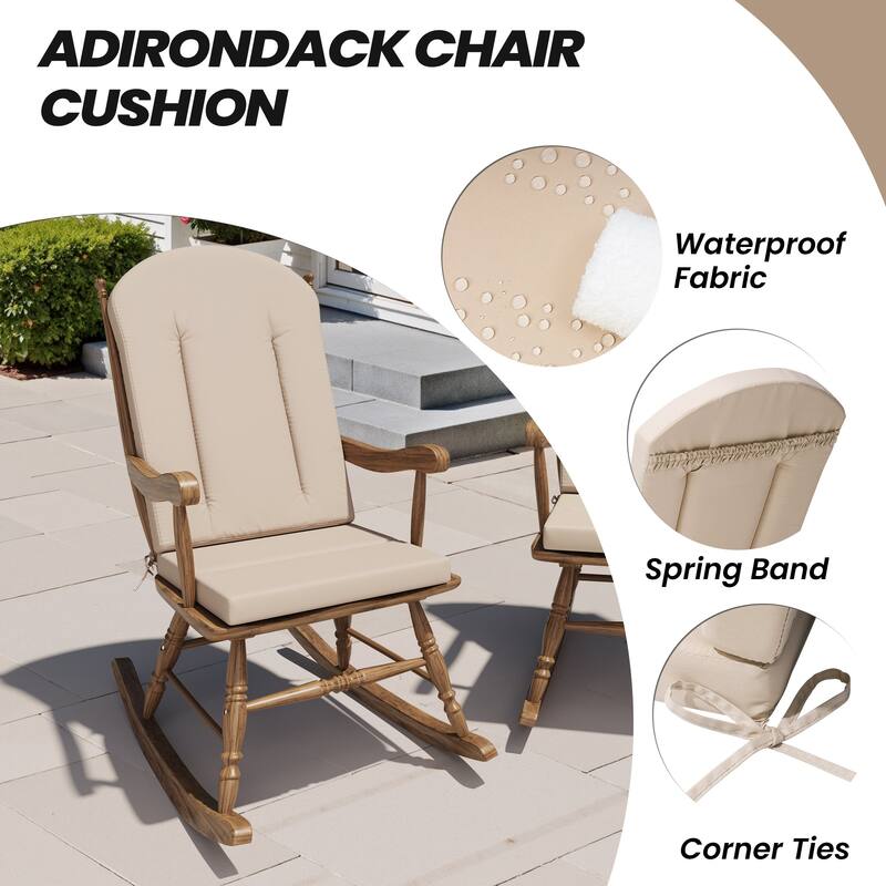 Outdoor Adirondack Chair Cushions Patio Chair Pad