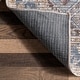 preview thumbnail 4 of 11, Nuloom Vintage SpinClean Medallion Machine Washable Area Rug