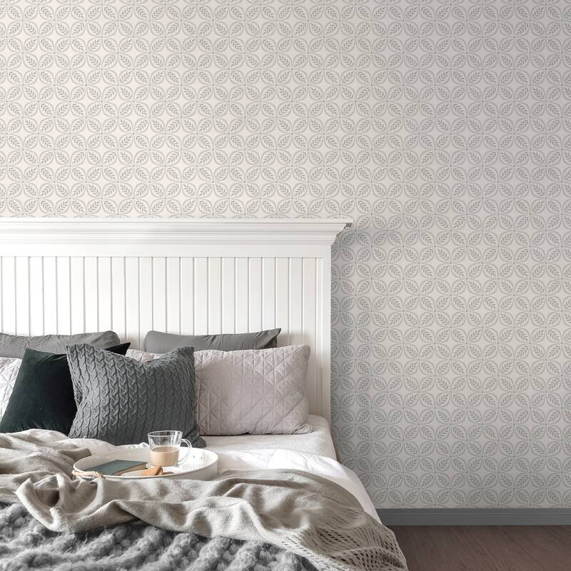 Morgrove Grey Trellis Wallpaper