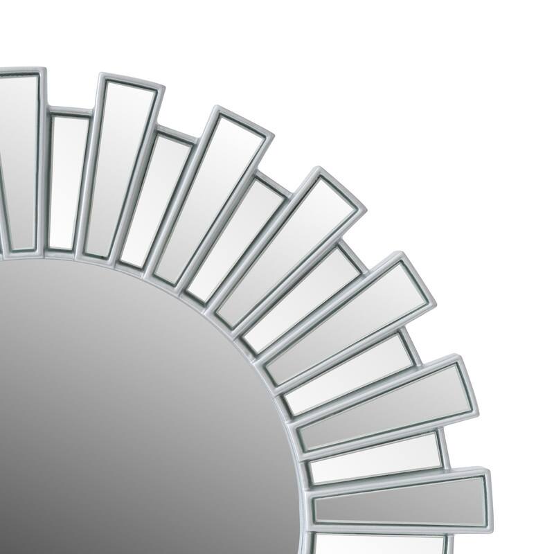 Sunburst Decorative Round Wall Mirror